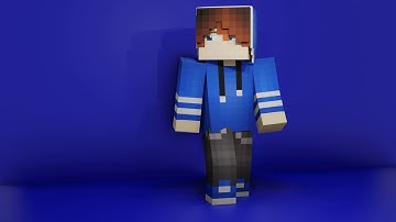 Minecraft walk test (blender 2.8)