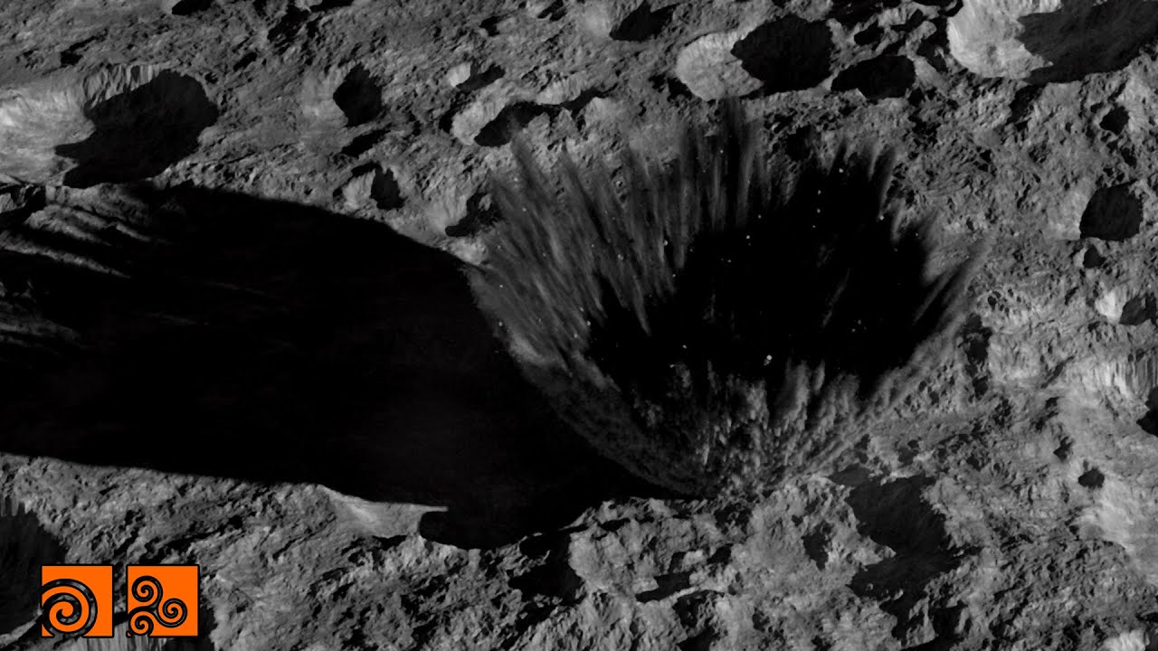 Moon Fly By and Meteor Impact | Houdini Karma