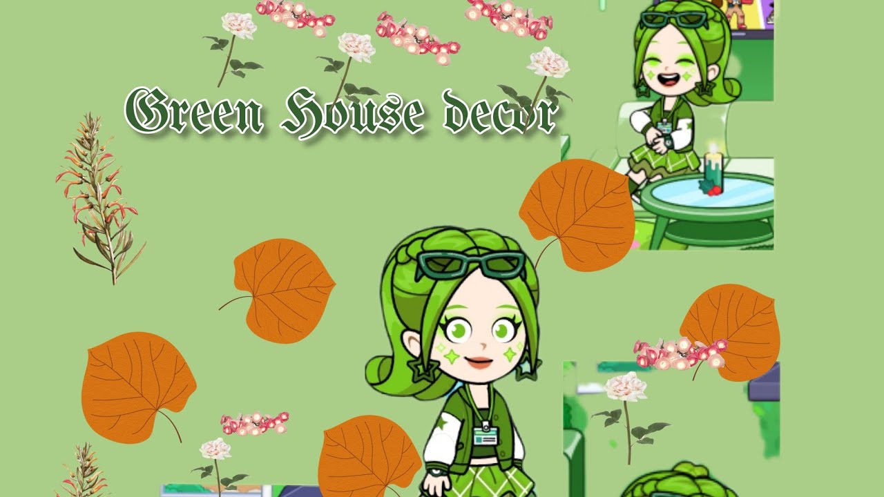 Green House decor 💚💚💚 towniz 🌈🌈🌈