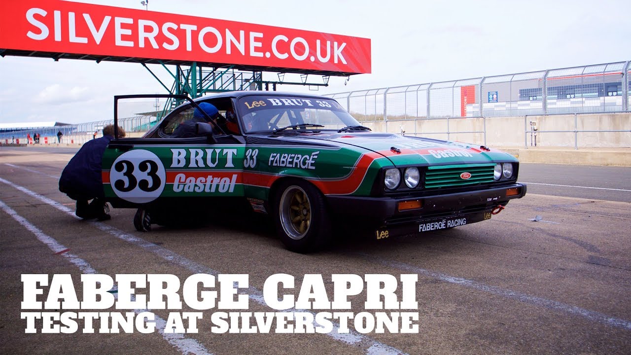1978 Ford Capri Faberge Testing at Silverstone