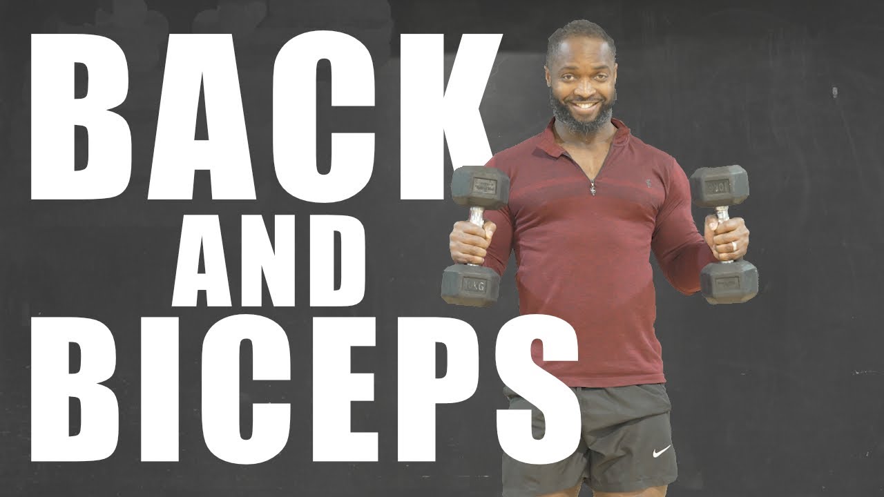 Build Your Back & Arms with Dumbbells at Home (Muscle-Focused Workout)