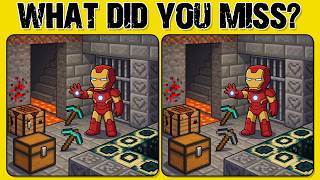 Details Minecraft × Marvel | What Did You Miss Find the Hidden Differences (Hard Mode) Guide