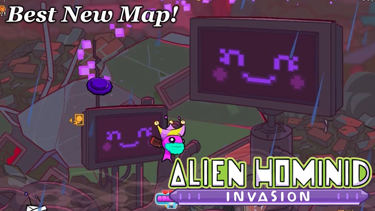 Adorable New Zone!!! & More New Hazards【 Alien Hominid Invasion 】 - YouTube