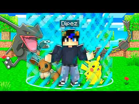 ATRAPADO en una BARRERA en Minecraft Pixelmon!