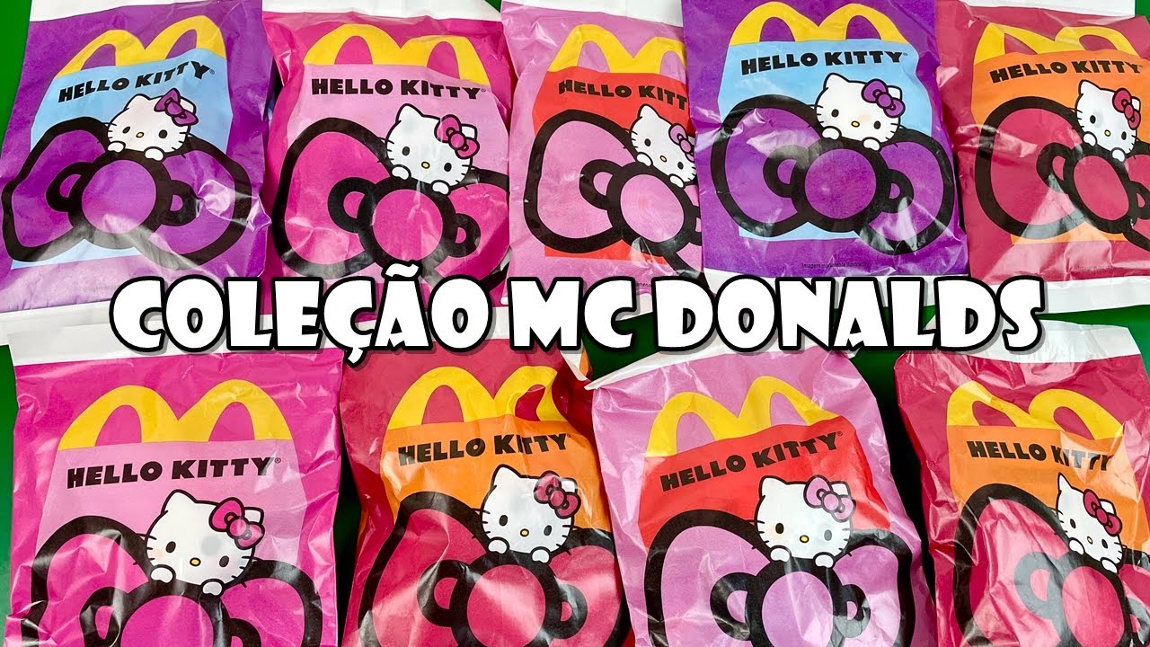 Minha Coleção Hello Kitty Do Mc Donalds
