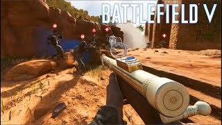 INSANE FLANKS ON BATTLEFIELD 5! - BFV Crazy Killstreaks