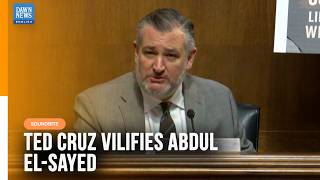 US Senator Ted Cruz Vilifies Abdul El-Sayed, Hints At Terrorist Links | Dawn News English