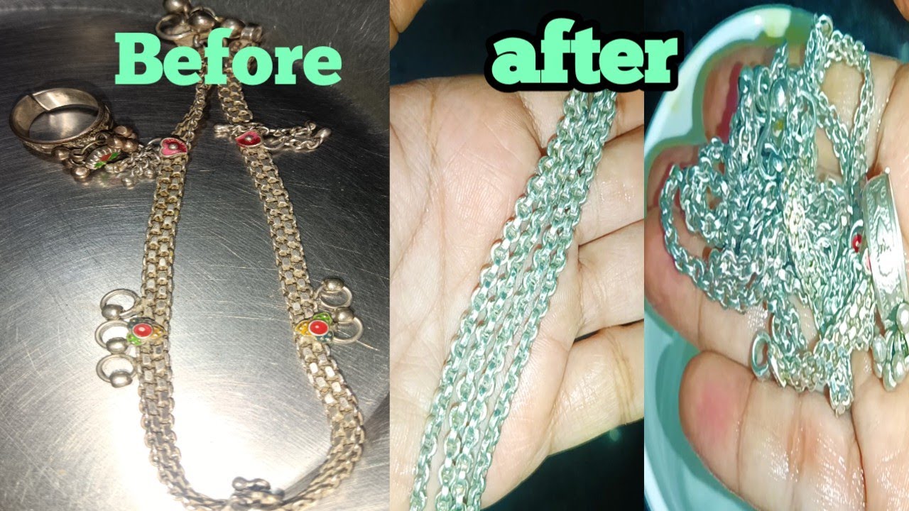 వెండి వస్తువులు ఇలా ఇంట్లో ఉన్న వాటి తో కొత్త వాటిల మెరిపించండి 