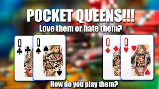 Queens! Queens! What to do with POCKET QUEENS? | Poker Vlog, Ep3 #poker #texasholdem #vlog #gaming