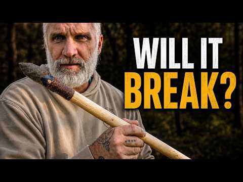 I Built a Stone Age Spear and Then Tried to Break It I