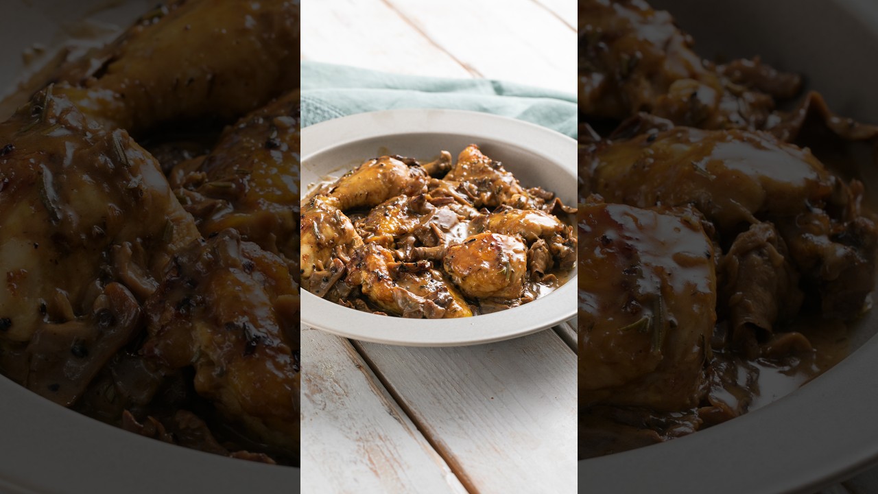 Chicken with mushrooms