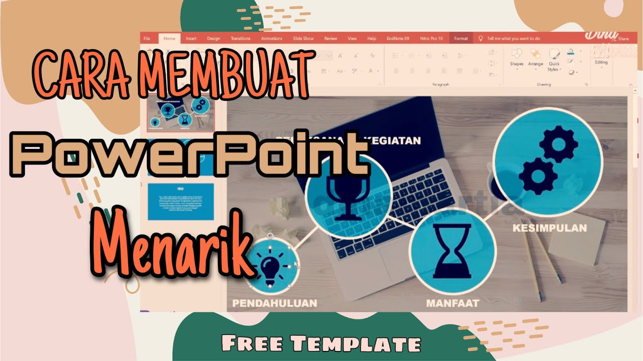 Cara Membuat Presentasi Laporan Aktualisasi latsar CPNS MENARIK like Pr
