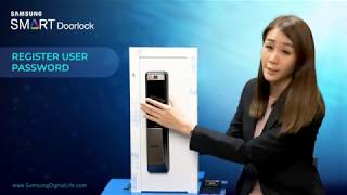 Samsung SHP-DP609 : Register User Passcode