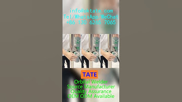 Máy hàn TIG quỹ đạo cho ngành khí tự nhiên, đường ống khí và kết nối công nghệ khí tiên tiến nhà sản