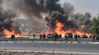 No way out! 4,900 US troops destroyed by Russia while crossing the border