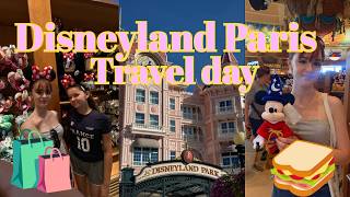 TRAVEL DAY TO DISNEYLAND PARIS | Disney Village, shopping, food | Disneyland Paris Vlog Series #4