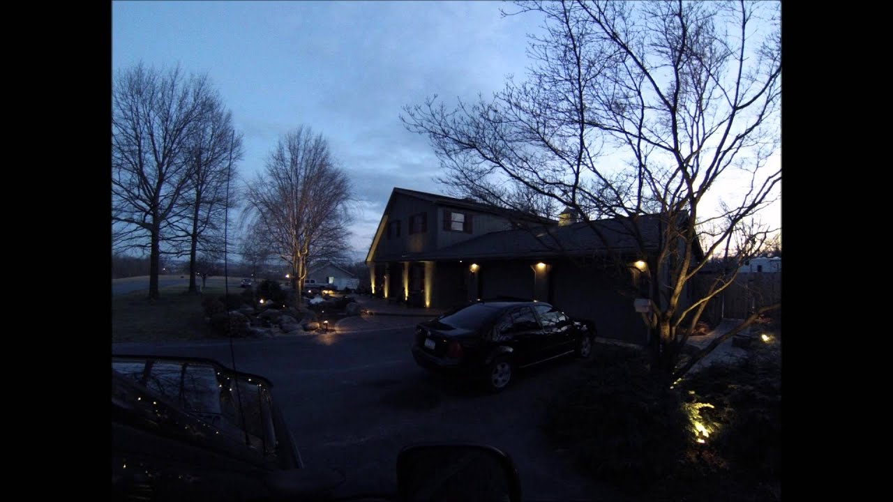 Landscape Lighting Lancaster, PA Time-Lapse - YouTube