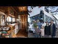 Family Of 6 & Their Custom DIY Raised Roof Bus Conversion Tiny House