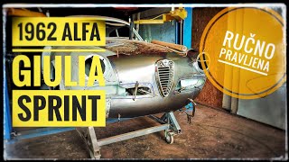 1962 Alfa Romeo Giulia : Pravimo novi prednji kraj