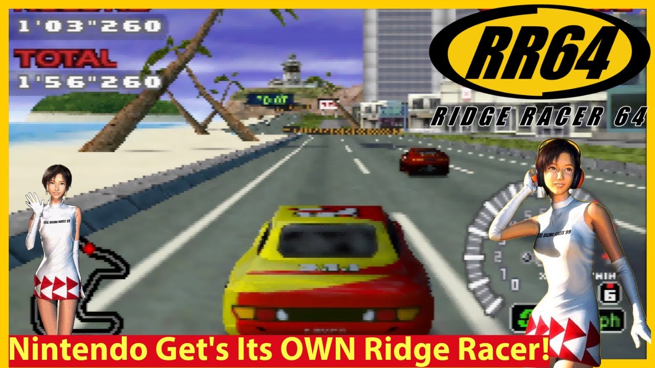 64 Ridge Racer Multiplayer Kind of Disappointing! Ridge Racer 64 Is Not Awesome - YouTube