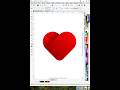 Coreldraw Amazing Heart Shape Create For More Tips