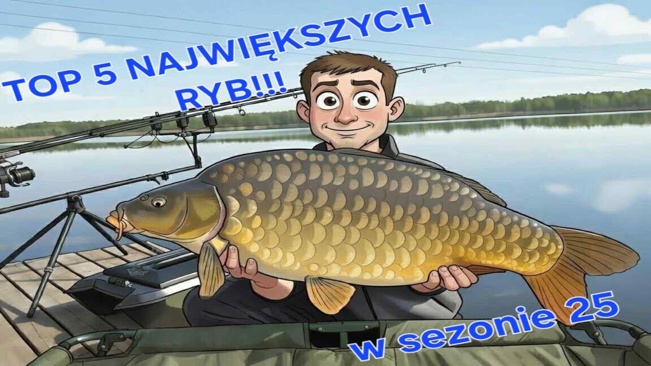 TOP 5 NAJWIEKSZYCH RYB W SEZONIE 2025
