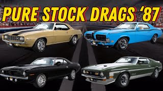 Muscle Car Drags (Concours Showroom Stock 1987) DZ 302 Z/28  351 Cleveland  327/300hp  340 'Cuda