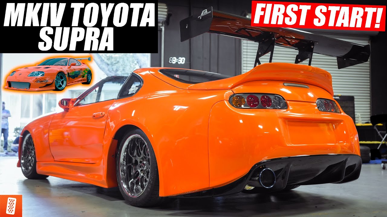Building a Modern Day (Fast and Furious) 1994 Toyota Supra Turbo in 28  minutes! [TRANSFORMATION] 