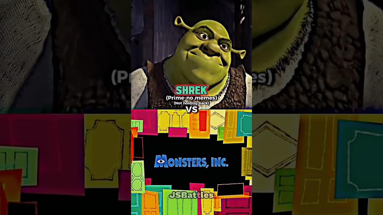 Shrek vs Monsters Inc