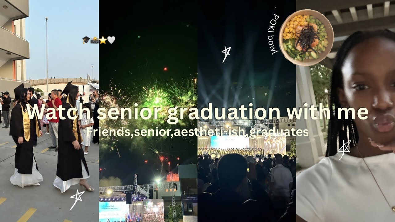 WATCH SENIOR GRADUATION W/ME 🎓| #subscribe #vlog #teenager #fypシ゚viral 