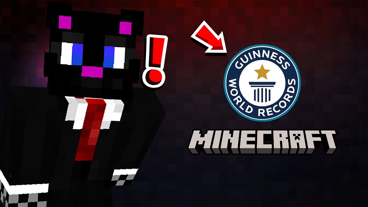 BAT 100 DE RECORDURI MONDIALE PE MINECRAFT