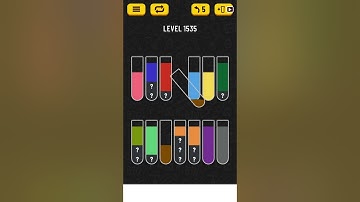 【Water Sort Puzzle】 Level 1535