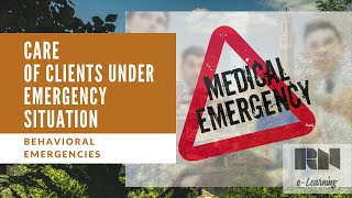 Behavioral Emergencies