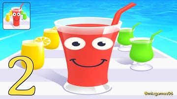 Juice Run - Gameplay Mobile Game Walkthrough All Levels Android Ios Part 2