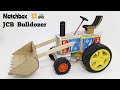How To make Matchbox JCB at home - Diy JCB Backhoe Loader with Matchbox JCB Bulldozer