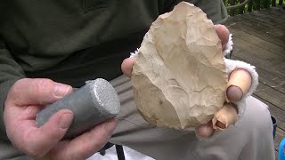 Famous Flint Knapping - Edbo Leaduminium Bopper ( Lead filled aluminum ) Wealth