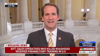 Rep. Himes on new reporting on the death of Khashoggi