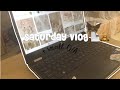Saturday vlog   food drawing making cards keyboard asmr  small qa