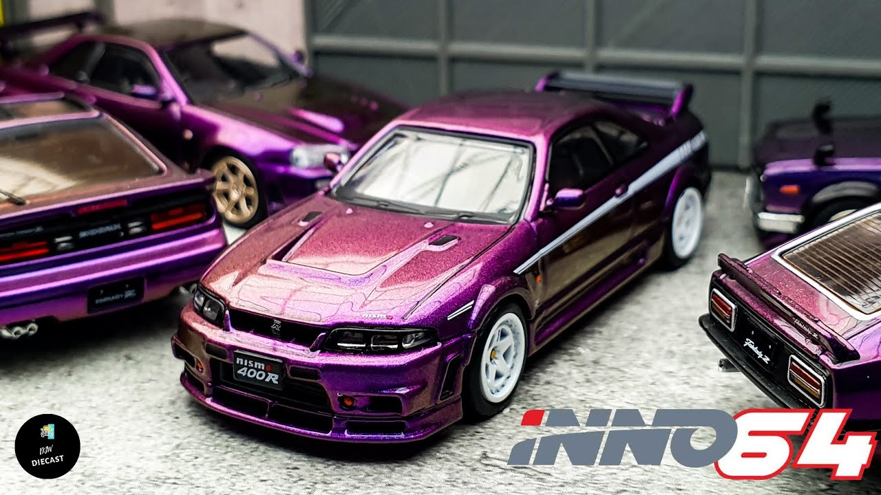 Nissan Skyline GT-R R33 400R Midnight Purple HK Toycar Salon