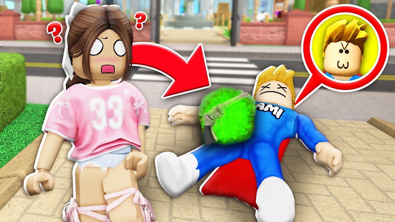 ich TROLLE MALIA mit FAKE EMOTE in Murder Mystery 2! (Roblox)