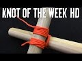 Build a Weight Bearing Structure with the Square Lashing - ITS Knot of the Week HD