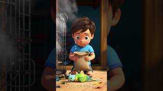 तोता और  बच्चा की कहाणी #viral #cartoon #video #youtubeshorts #youtubeshort #youtube