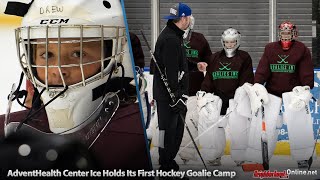 AdventHealth Center Ice Holds Its First Hockey Goalie Camp