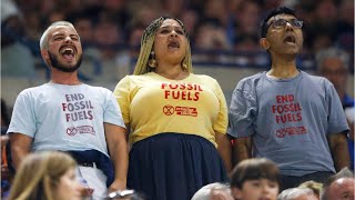 'Utterly pathetic': Climate protesters disrupt US Open semi-final