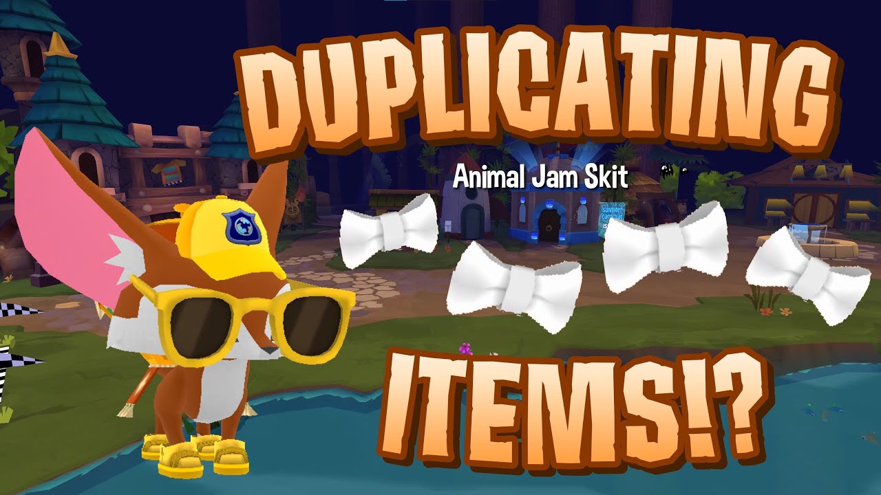 Animal Jam DUPLICATING items?! | Animal Jam Play Wild Skit - YouTube
