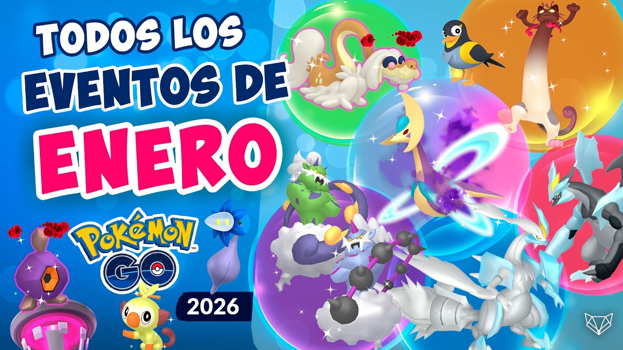 🎉 ¡ASÍ EMPIEZA 2026! TODOS LOS EVENTOS DE ENERO EN POKÉMON GO [Neludia]