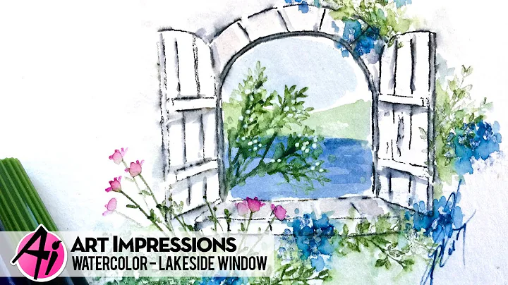 Ai Watercolor - Lakeside Window - DayDayNews