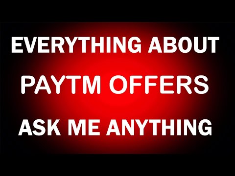 Everything About Paytm Offers !! Paytm EXPOSED !! Live QnA ! technology stocks