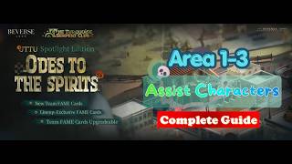 Reverse: 1999 3.5 UTTU Card and Assist Characters Selection Area 1