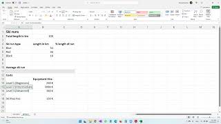 2021 May - Spreadsheets Part 1 - Edexcel IGCSE ICT Practical Exam